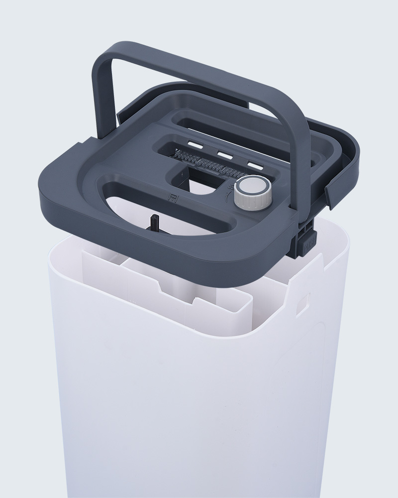 Set di secchi per mop piatti con separazione di pulizia Mopx3