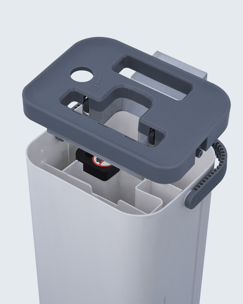 Set di secchi per mocio piatto Mopx per uso asciutto e bagnato