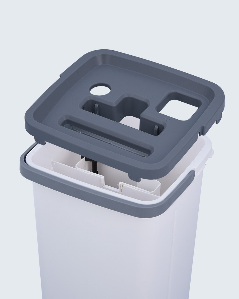 Set di secchi per mocio piatto Mopx per lavaggio a mani libere